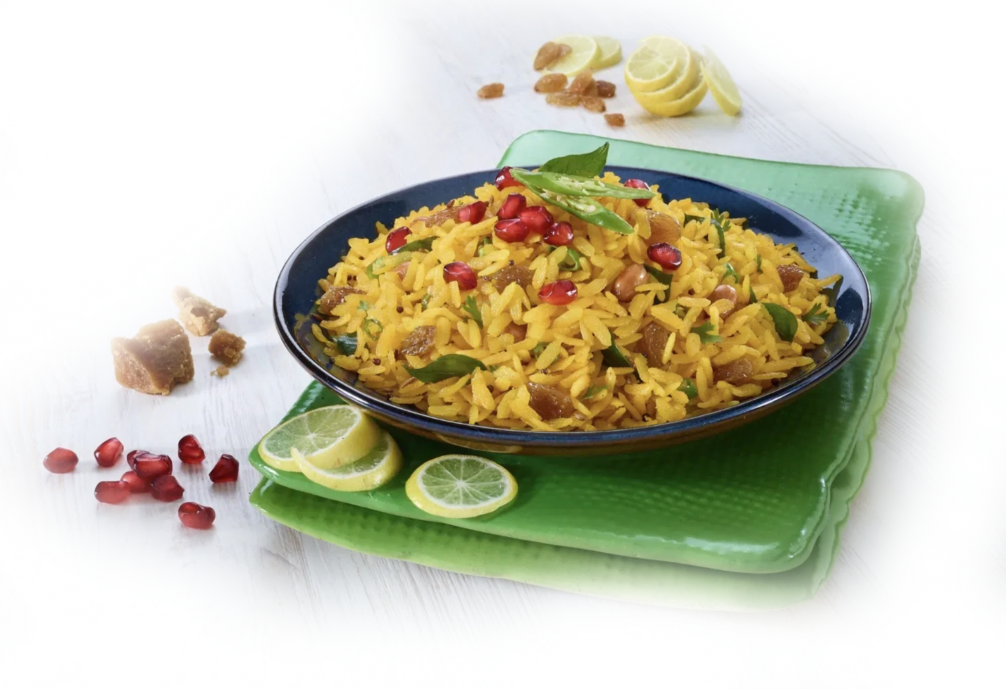 Tasty Khatta Meetha Poha Mix, a perfect blend of tangy and sweet flavors, making a delicious poha in minutes with spices and dried fruits.